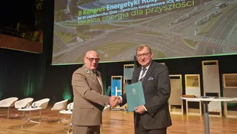 Zdjęcie: Podpisanie porozumienia AGH z Lasami Państwowymi