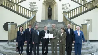 Przedstawiciele AGH i AWL