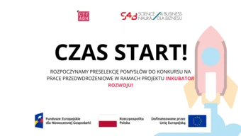 plakat promujący rozpoczęcie preselekcji pomysłów w ramach projektu Inkubator Rozwoju